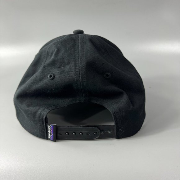 Patagonia P-6 Label Trad Cap, Black - Picture 4 of 12